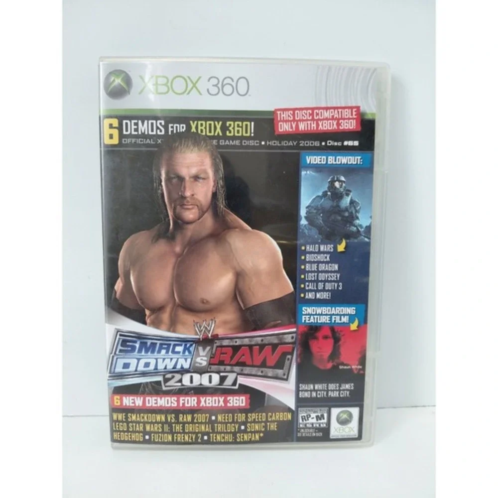 WWE Smackdown Vs‎ Raw 2007 Xbox 360 Demos